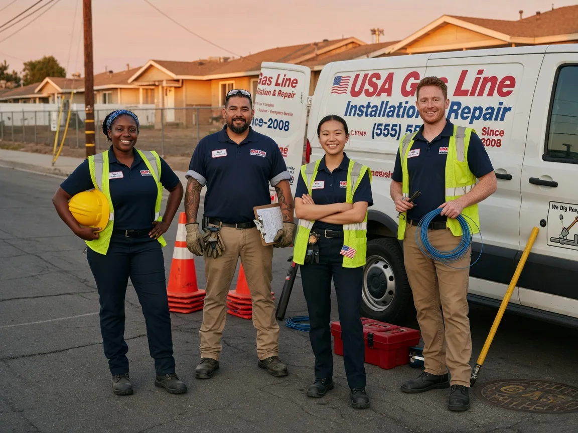 Gas Line Installation company in Colchester, VT